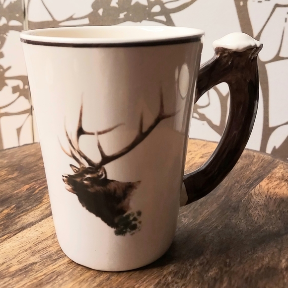 Vintage BIG SKY 2000 Pine & Elk Mugs - Picture 8 of 16